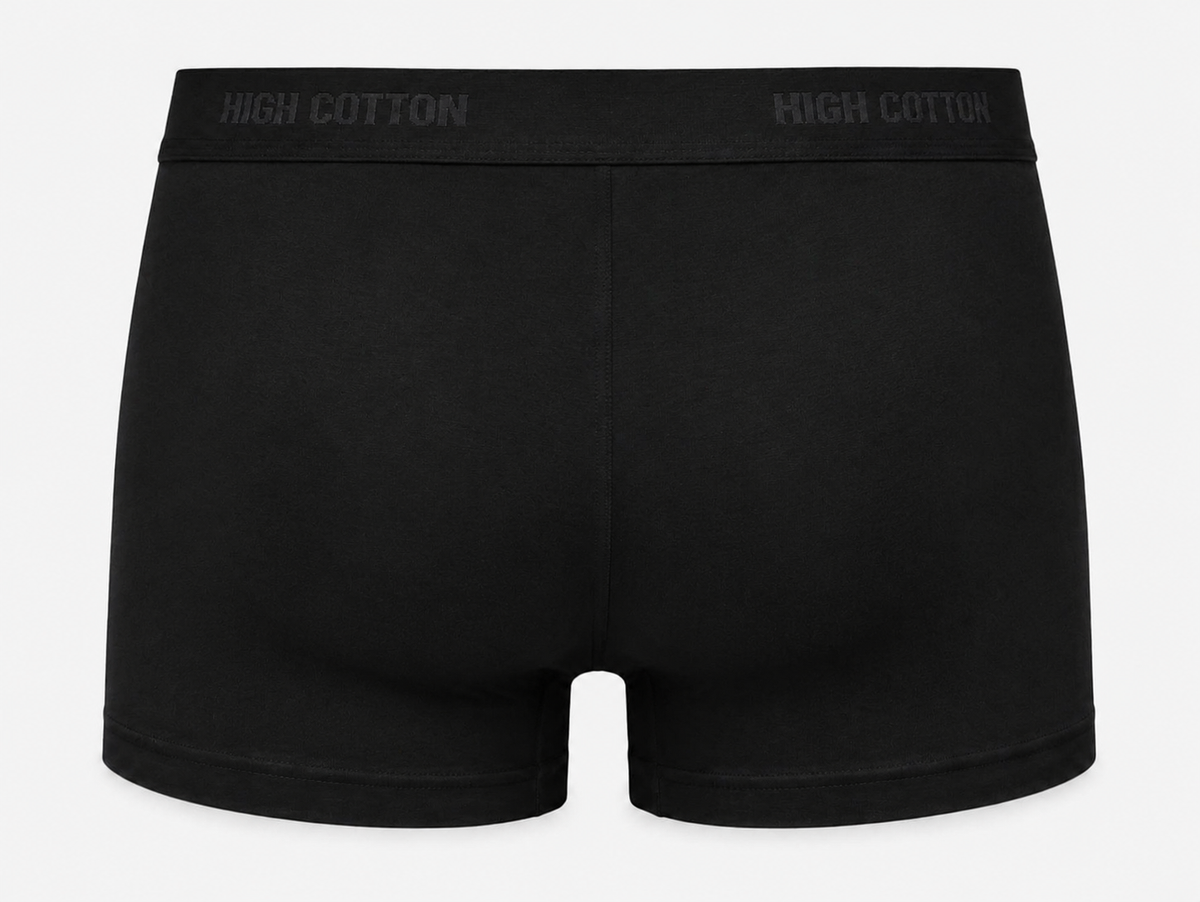 Men’s Cotton Long Boxer Briefs – Colors