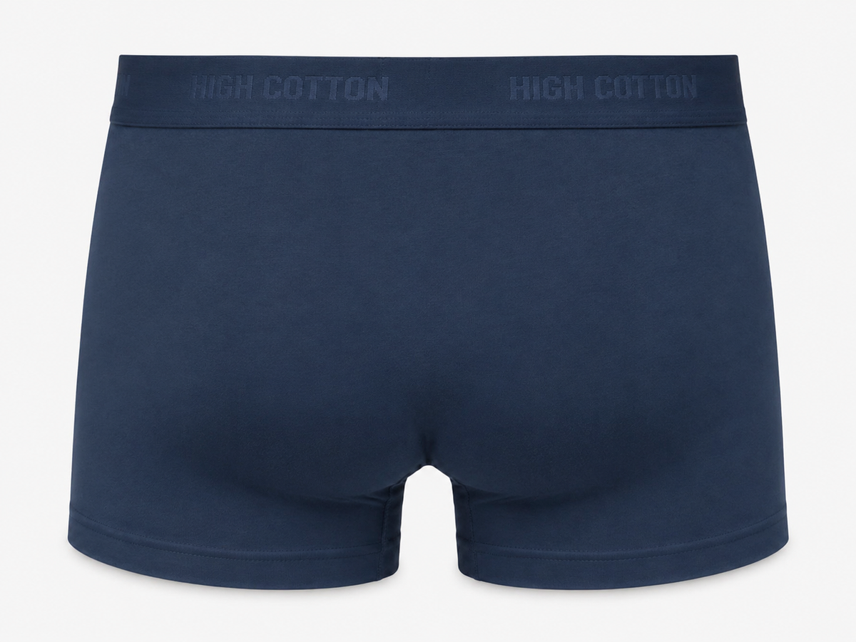 Men’s Cotton Long Boxer Briefs – Colors