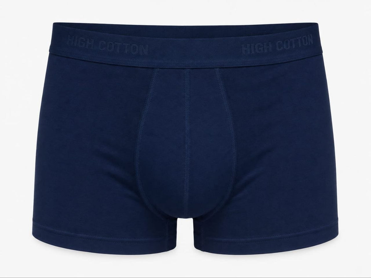 Men’s Cotton Long Boxer Briefs – Colors