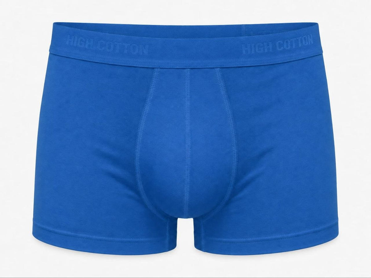 Men’s Cotton Long Boxer Briefs – Colors