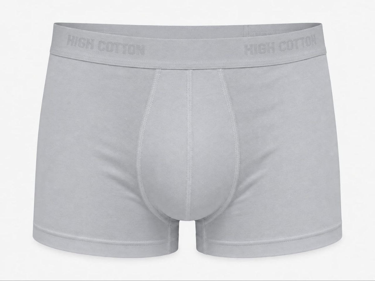 Men’s Cotton Long Boxer Briefs – Colors