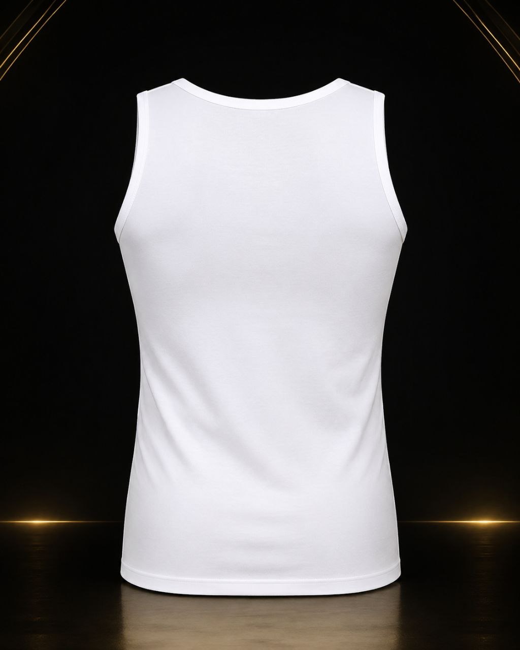 Men’s 100% Cotton Undershirt – Sleeveless & Short Sleeve