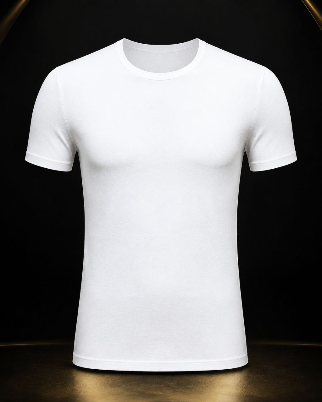 Men’s 100% Cotton Undershirt – Sleeveless & Short Sleeve
